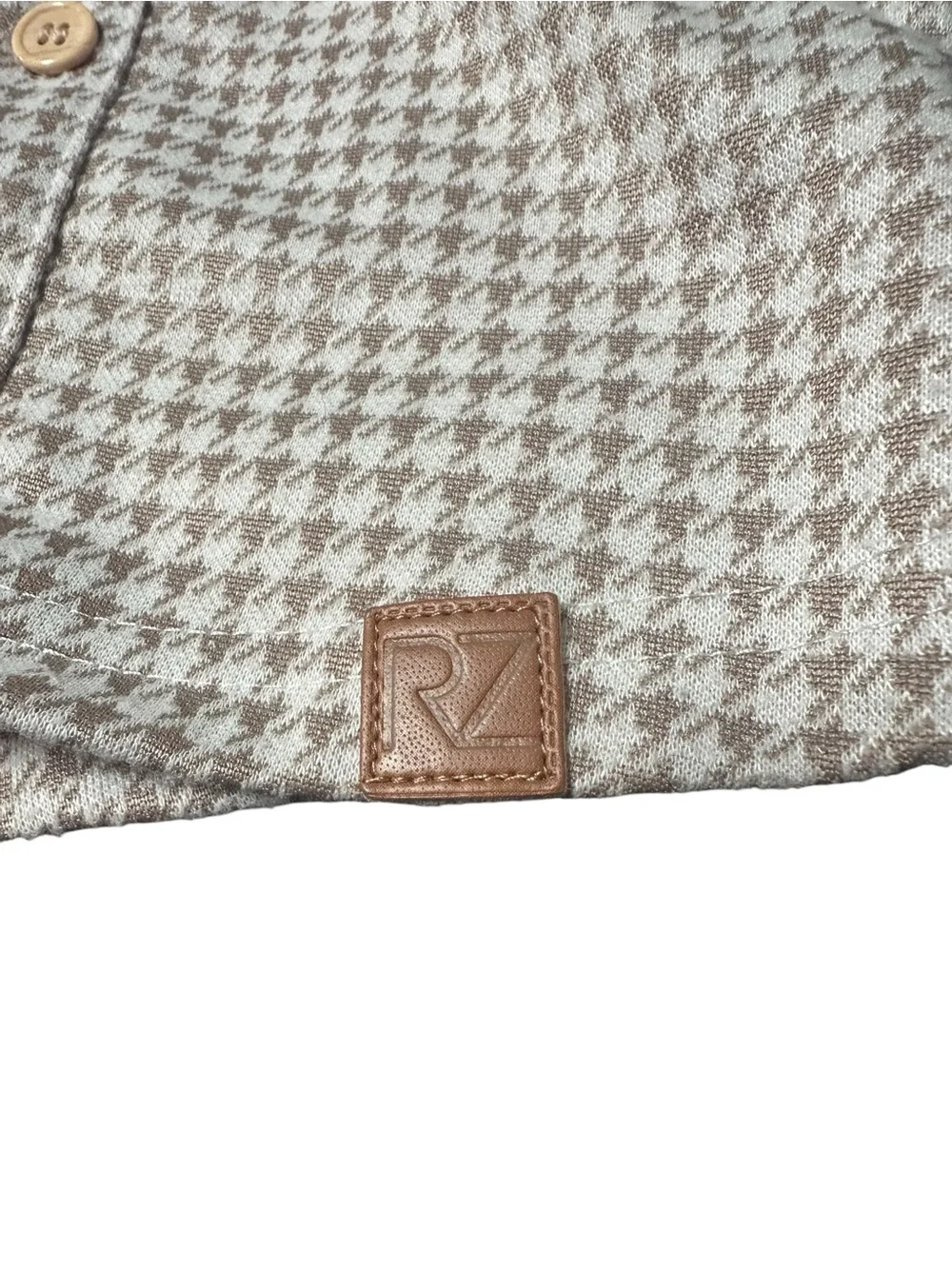 RZ by Rachel Zoe baby boy’s houndstooth 2 piece outfit set 6-9M